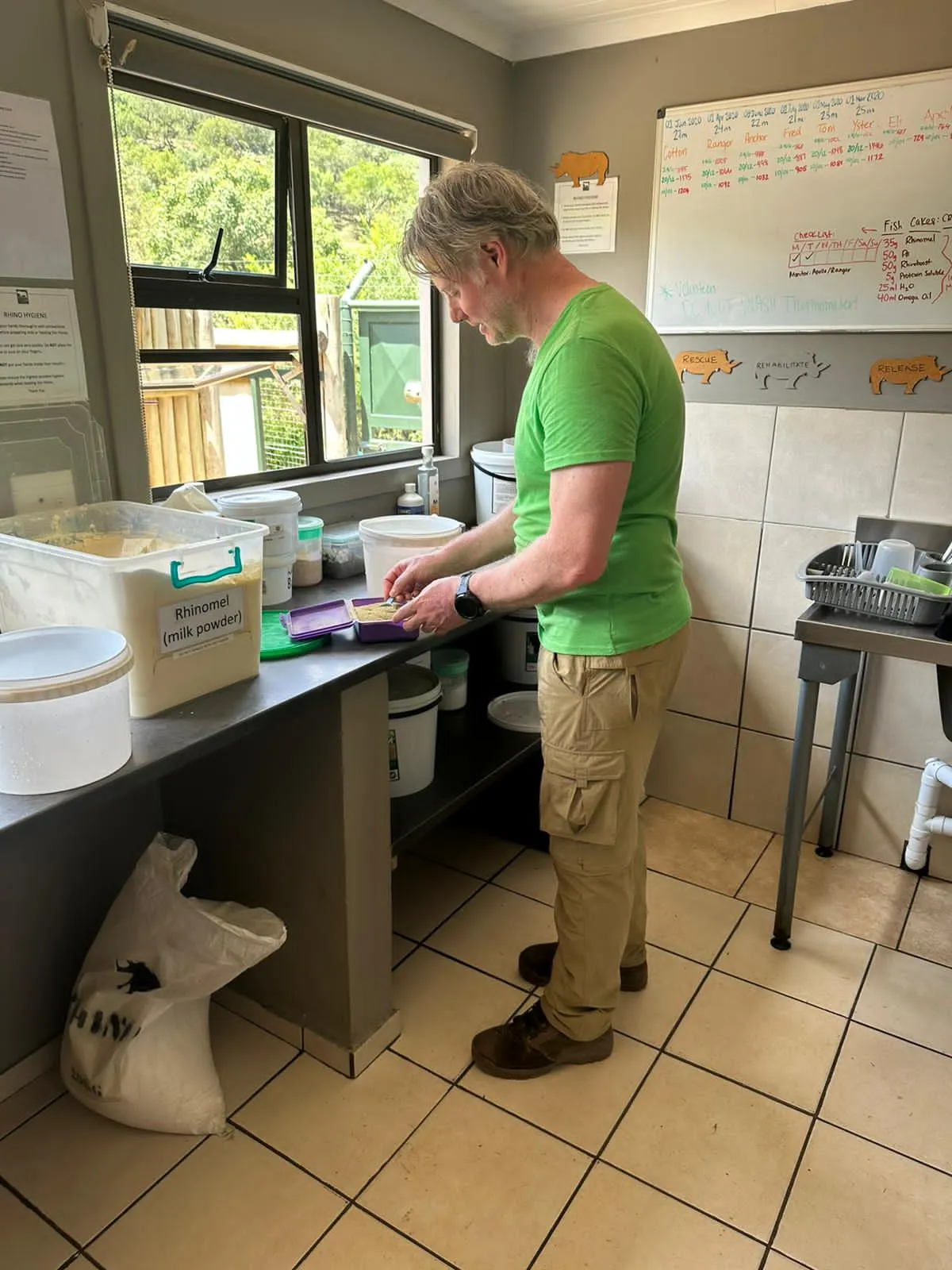 Feeding Preparation and Cleaning